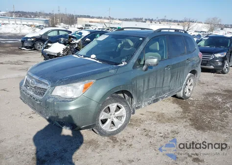 2014 Subaru Forester 2.5I Premium z USA, uszkodzony, nr VIN JF2SJAEC7EH459471